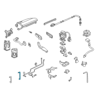 OEM 1998 Acura RL Tube Assembly B, Vent Diagram - 17729-SZ3-A30