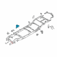 OEM 2019 Nissan Titan XD Bracket Assy-Upper Link Mounting Diagram - E0221-EZ1AB