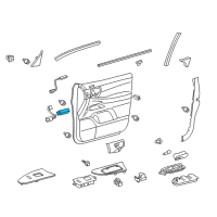 OEM 2014 Lexus LX570 Switch, Seat Memory Diagram - 84927-60060