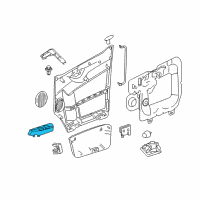 OEM 2007 Dodge Sprinter 3500 Switch-Power Window Diagram - 68042380AA