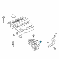 OEM 2008 Hummer H2 Bracket Bolt Diagram - 11609669