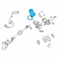 OEM 2014 Toyota Camry Motor Diagram - 80960-33020