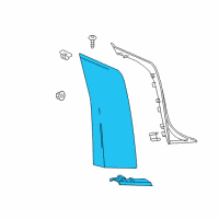 OEM 2014 Cadillac ATS Tail Lamp Diagram - 84540024