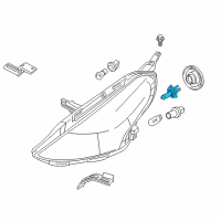 OEM Nissan Bulb Diagram - 26294-9B90D