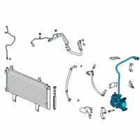 OEM 2019 Honda Accord Compressor Assy. Diagram - 38800-6C2-A02