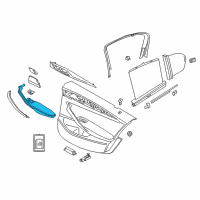 OEM BMW 530i xDrive ARMREST, REAR LEFT Diagram - 51-42-8-093-385