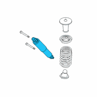 OEM 2019 Ford Transit Connect Shock Diagram - KV6Z-18125-A