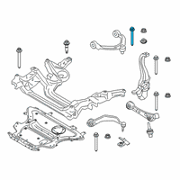 OEM BMW 640i xDrive Hex Bolt With Washer Diagram - 07-11-9-908-592