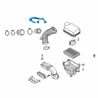 OEM Kia Hose Assembly-BREATHER Diagram - 267102B780