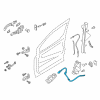 OEM 2017 Ford Transit Connect Cable Diagram - DT1Z-61221A00-D