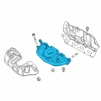 OEM 2016 Dodge Dart Exhaust Manifold Diagram - 4892962AB