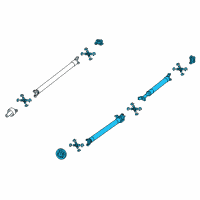 OEM 2015 Ram 3500 Shaft-Drive Diagram - 5146478AD