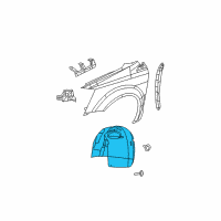 OEM Ram Shield-Splash Diagram - 5113094AD