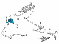 OEM Hyundai Ioniq 5 WATER PUMP ASSY-ELECTRIC Diagram - 375W5-GI000