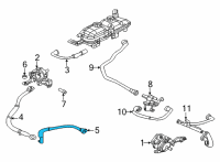 OEM 2022 Hyundai Ioniq 5 HOSE-ELECTRIC WATER PUMP Diagram - 375Y3-GI030