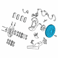 OEM 2018 Honda Civic Disk, Front (18 32T) Diagram - 45251-TV8-E02