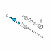 OEM Joint Assy-Outer Diagram - 39211-JF00A