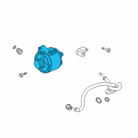 OEM 2005 Cadillac XLR Alternator Diagram - 10440924