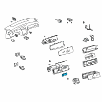 OEM 2004 Toyota Avalon Computer, Accessory Meter Diagram - 83256-41030