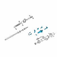 OEM 1999 GMC Sierra 2500 Automatic Transmission Control Diagram - 26092432