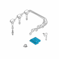 OEM 2003 Kia Sedona Engine Ecm Control Module Diagram - 3911039600