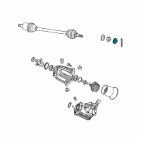 OEM 2008 Jeep Compass LK/NUTPKG Diagram - 4293167AB