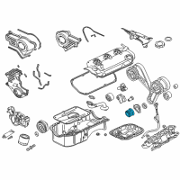 OEM Chrysler Sebring Sprocket-Crankshaft Diagram - MD184894