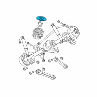 OEM Jeep Wrangler JK INSULATOR-Spring Diagram - 52059999AC