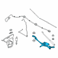 OEM 2021 BMW M8 Gran Coupe WIPER SYSTEM, COMPLETE Diagram - 61-61-9-851-576