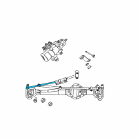 OEM Dodge Ram 3500 Steering-Steering Diagram - 52122362AL