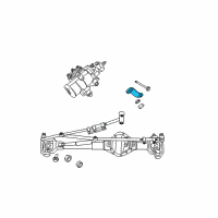 OEM Dodge Ram 3500 Arm-Pitman Diagram - 68039930AA