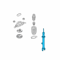 OEM 2014 Hyundai Genesis Strut Assembly, Front, Left Diagram - 54611-3M910