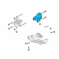 OEM Lincoln Side Mount Diagram - L1MZ-6038-H