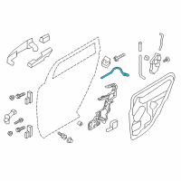 OEM 2010 Ford Edge Cable Diagram - 7T4Z-78266A46-A