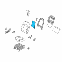 OEM 2011 Kia Sportage Heater Assembly-Front Seat Diagram - 883903W200