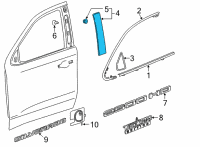 OEM 2020 Chevrolet Silverado 2500 HD Applique Diagram - 84987909