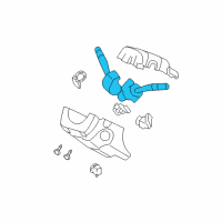 OEM 2011 Mercury Mariner Turn/Wiper Switch Diagram - 8L8Z-13K359-AA