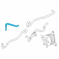 OEM 2017 Nissan Rogue Hose-Oil Cooler, Auto Transmission Diagram - 21632-4BC0A