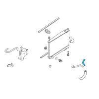 OEM Infiniti Q45 Hose-Auto Transmission Oil Cooler Diagram - 21631-AR000