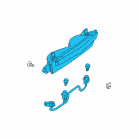 OEM 2016 Cadillac ELR Back Up Lamp Diagram - 22874979