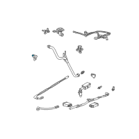 OEM 2003 Ford Explorer Hose Diagram - YF1Z-9P761-KA