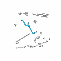 OEM 2003 Ford Explorer EGR Tube Diagram - 1L2Z-9E469-CF