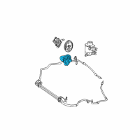 OEM 2002 Mercury Sable Reservoir Hose Diagram - 1F1Z-3691-AA