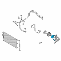 OEM Kia Sportage Coil-Field Diagram - 97641D3500