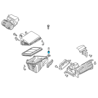 OEM 2021 Nissan Titan Mounting Assembly Rubber Diagram - 16557-5X20A