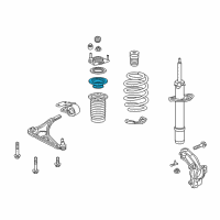 OEM 2020 Honda Odyssey Seat, Front Spring (Upper) Diagram - 51688-THR-A00