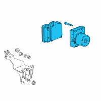 OEM 2017 Chevrolet Bolt EV Modulator Valve Diagram - 42514366