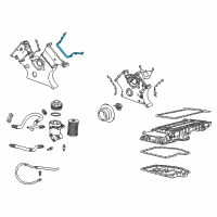 OEM BMW 840Ci Gasket Set Chain Case Asbestofree Diagram - 11-14-1-433-306