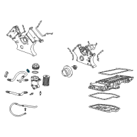 OEM 1997 BMW 740i Oil Pressure Switch Diagram - 12-61-1-715-504