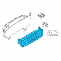 OEM Ford Explorer Headlamp Switch Diagram - LB5Z-11654-MB